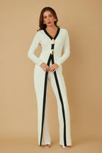 Mirror Stone Long Layer Jumpsuit | Mixtshop LLC