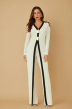 Mirror Stone Long Layer Jumpsuit | Mixtshop LLC