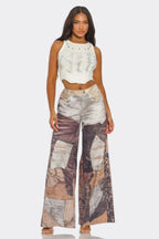 Fabric Printed Pants | Mixtshop LLC