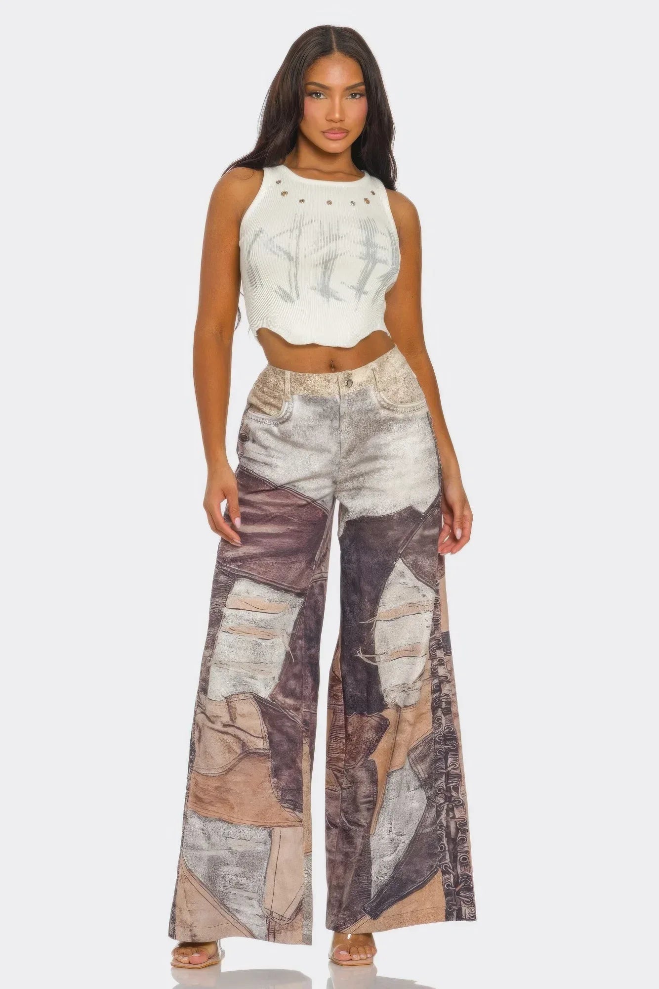 Fabric Printed Pants | Mixtshop LLC