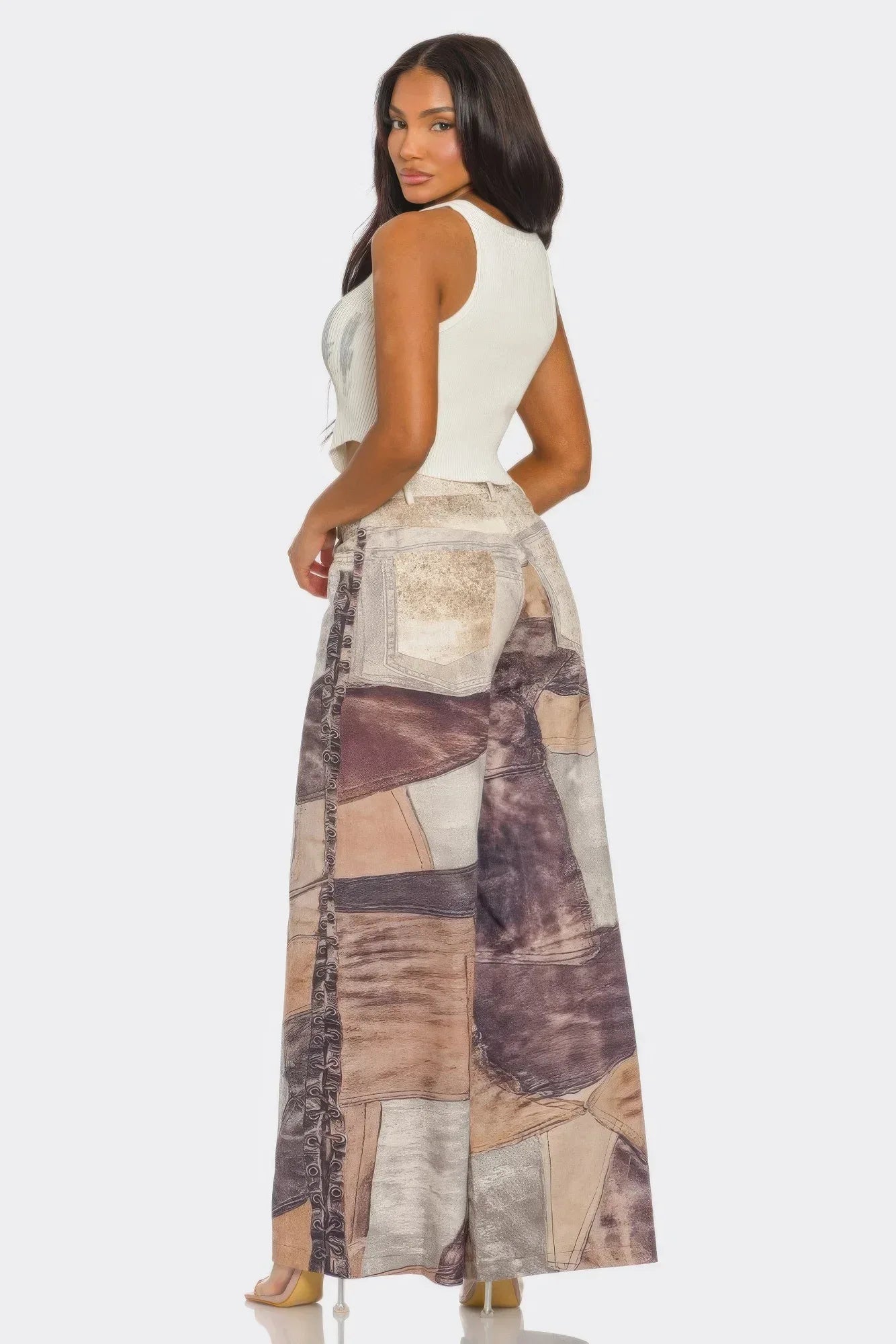 Fabric Printed Pants | Mixtshop LLC