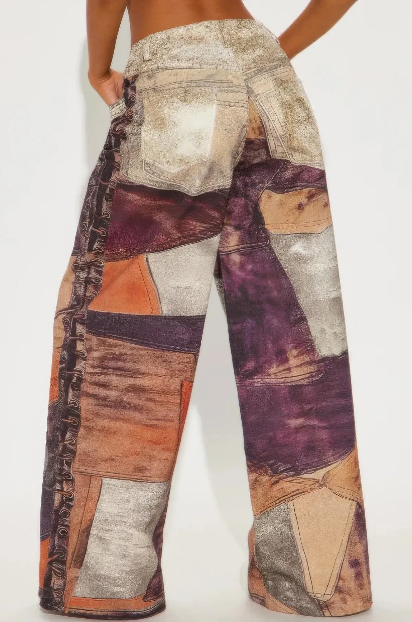 Fabric Printed Pants | Mixtshop LLC