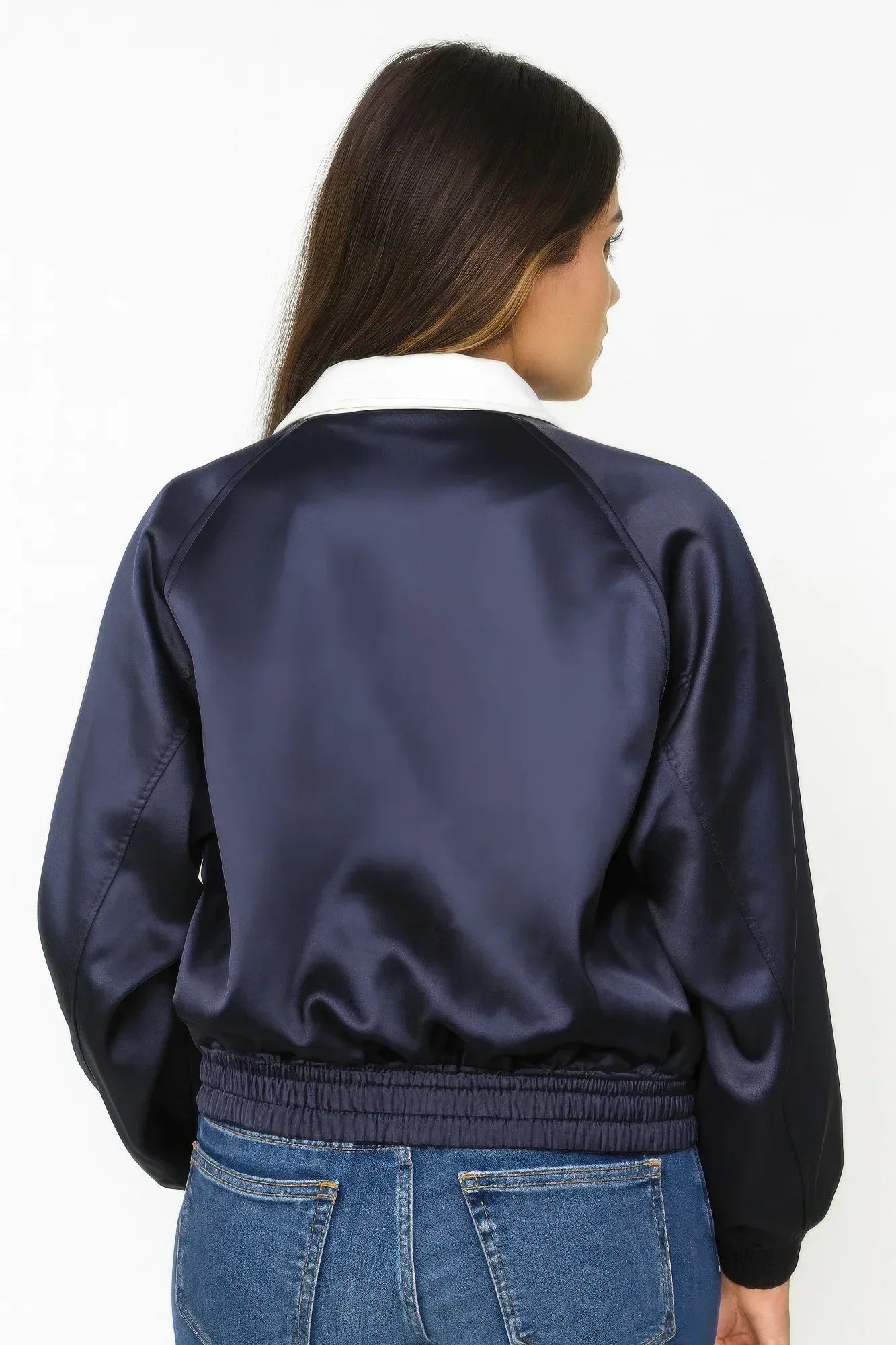 Collared Zipper Down Jacket | Mixtshop LLC