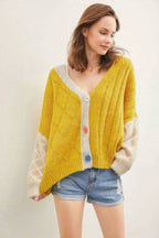 Front Drop Shoulder Cardigan | Mixtshop LLC