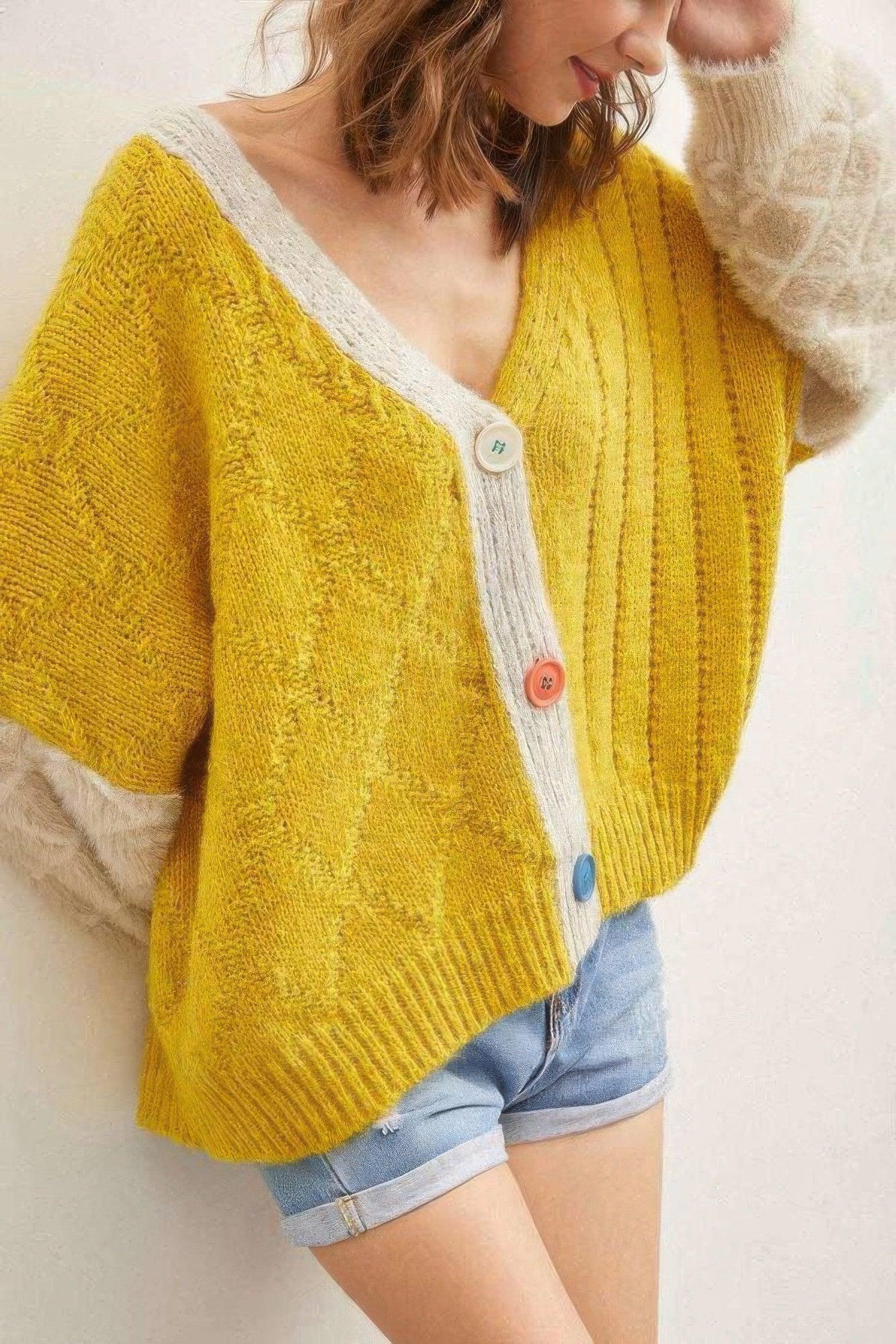 Front Drop Shoulder Cardigan Secondary image