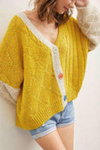 Front Drop Shoulder Cardigan | Mixtshop LLC