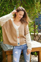 Front Drop Shoulder Cardigan | Mixtshop LLC