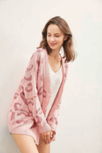 Leopard Button Down Cardigan | Mixtshop LLC