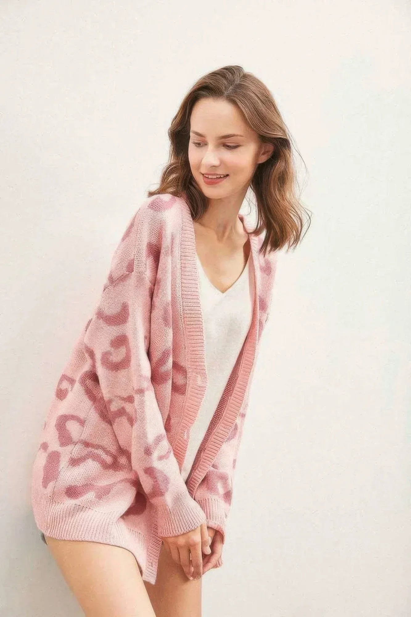 Leopard Button Down Cardigan | Mixtshop LLC