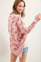 Leopard Button Down Cardigan | Mixtshop LLC