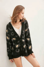 Leopard Button Down Cardigan | Mixtshop LLC