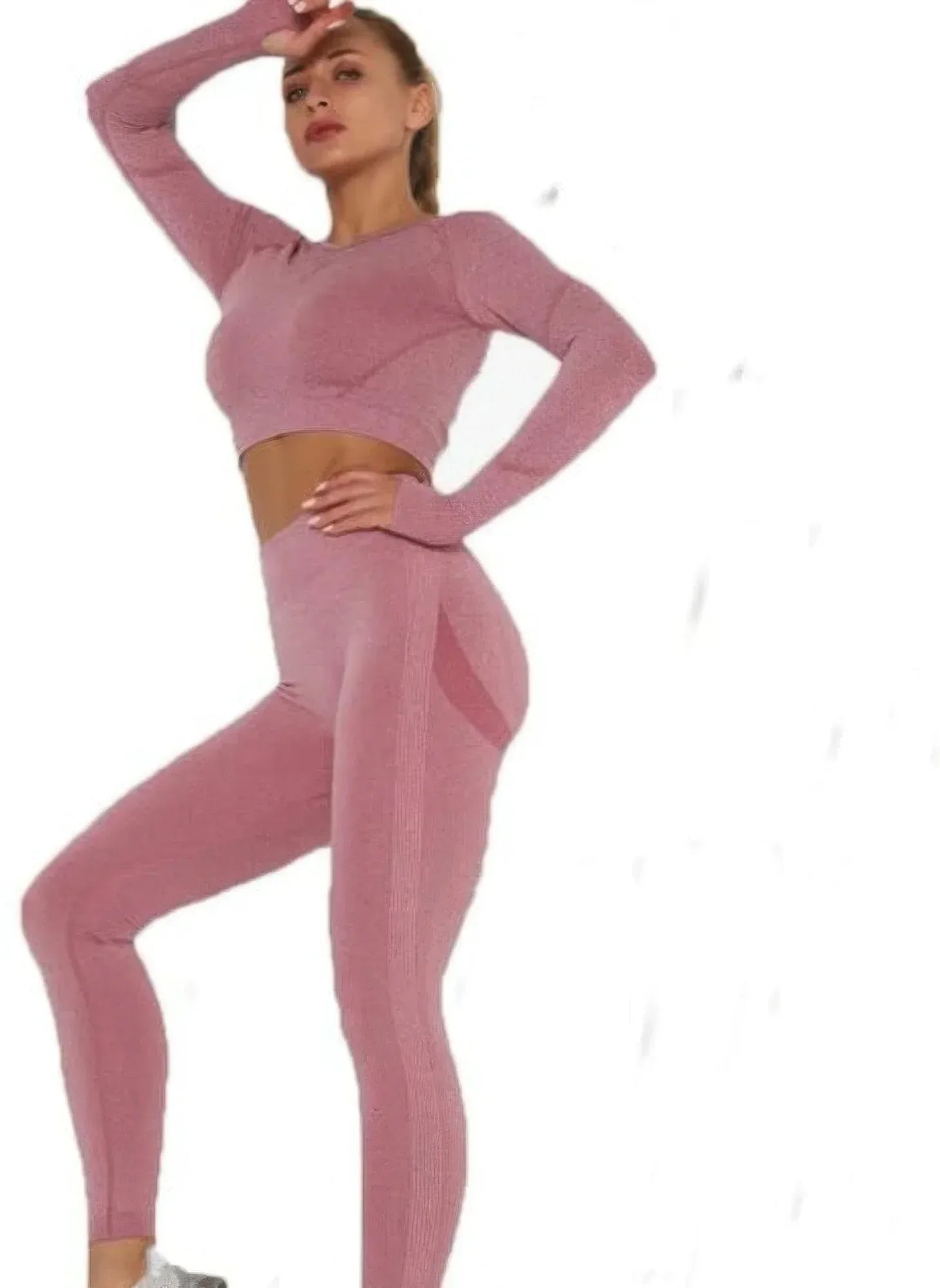 Seamless Top Leggings Set Secondary image