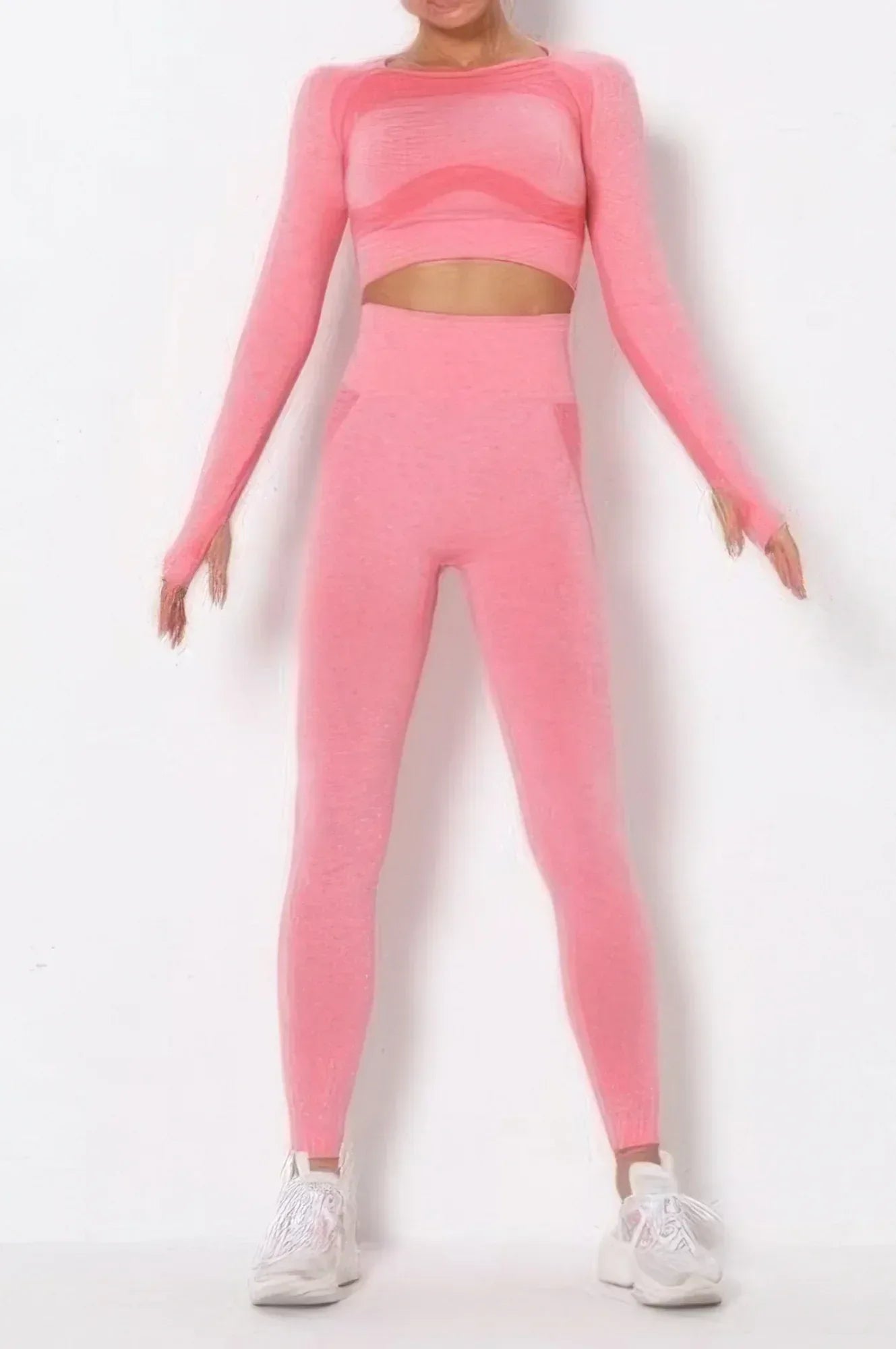 Seamless Long Sleeve Yoga Set | Mixtshop LLC