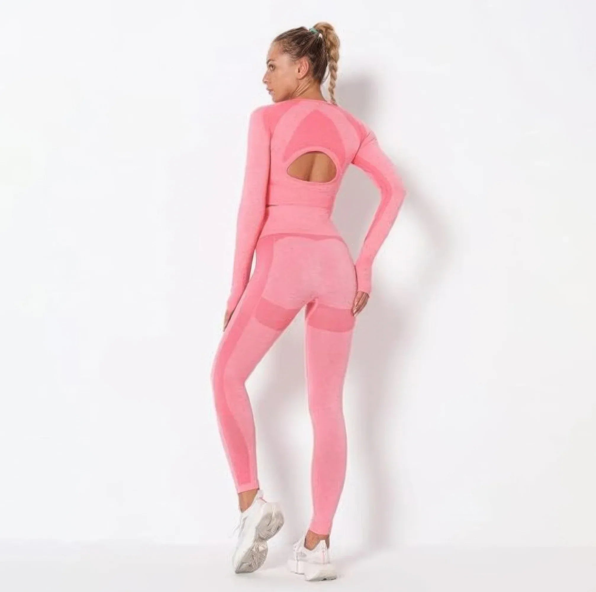 Seamless Long Sleeve Yoga Set | Mixtshop LLC