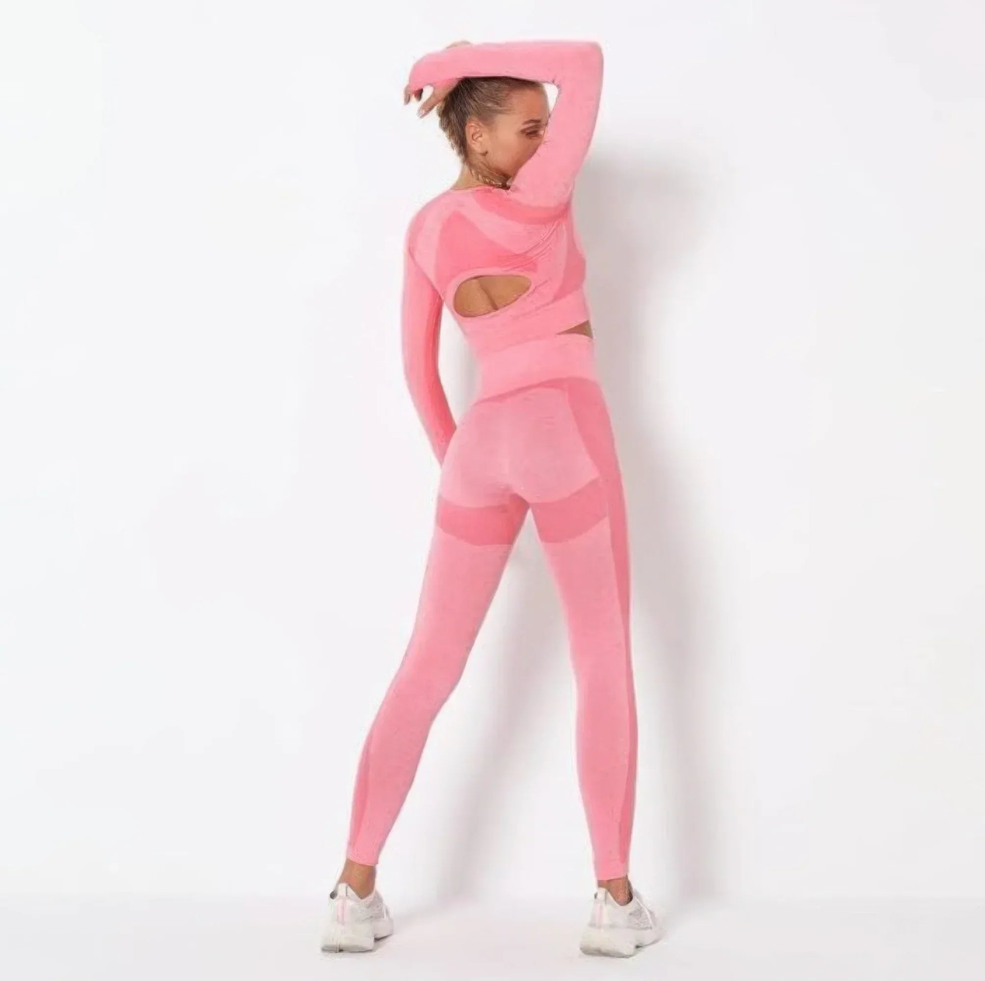 Seamless Long Sleeve Yoga Set | Mixtshop LLC