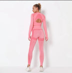 Seamless Long Sleeve Yoga Set | Mixtshop LLC