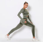 Seamless Long Sleeve Yoga Set | Mixtshop LLC