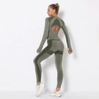 Seamless Long Sleeve Yoga Set | Mixtshop LLC