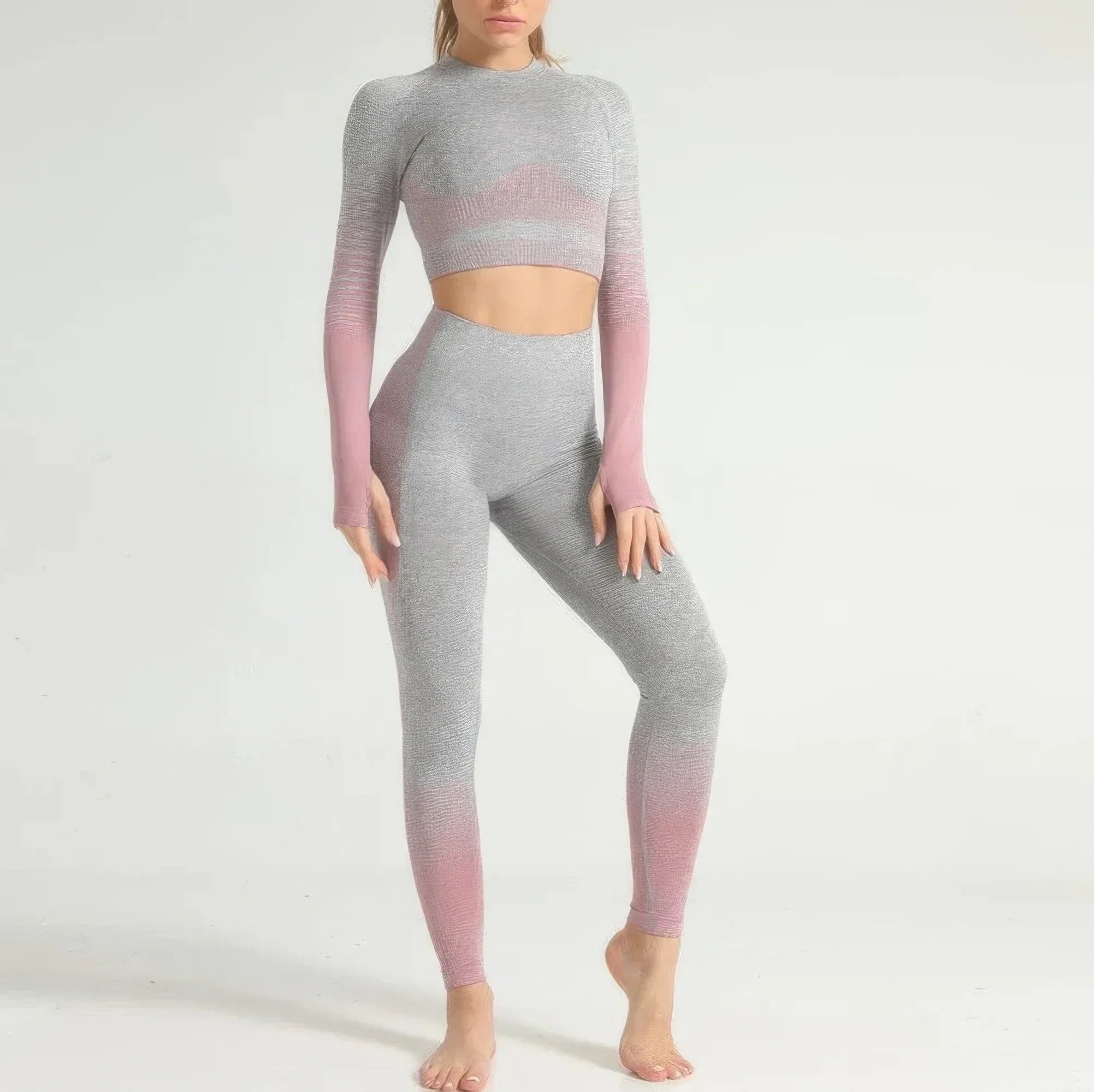 Stripe Seamless Yoga Set | Mixtshop LLC