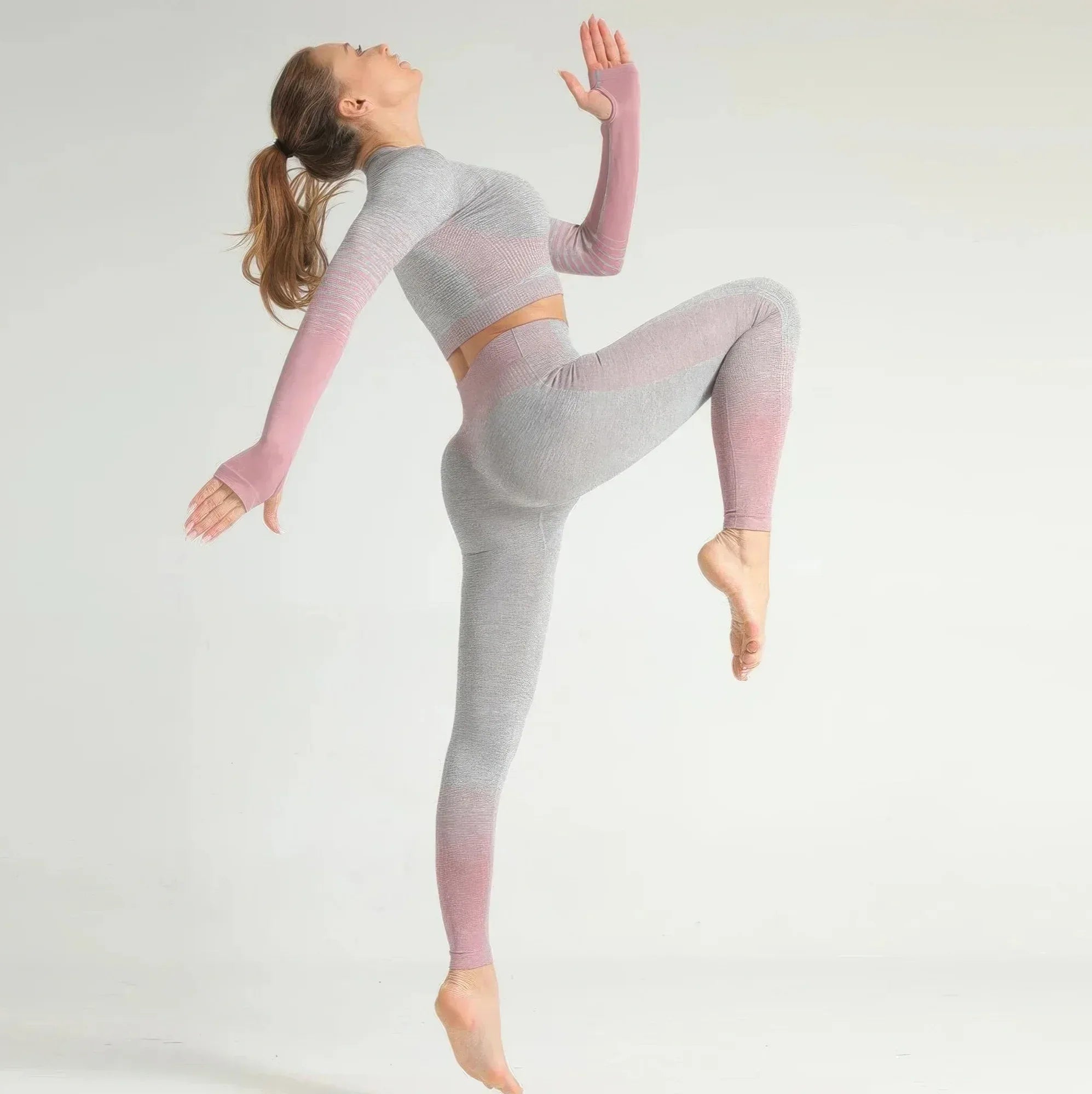 Stripe Seamless Yoga Set | Mixtshop LLC