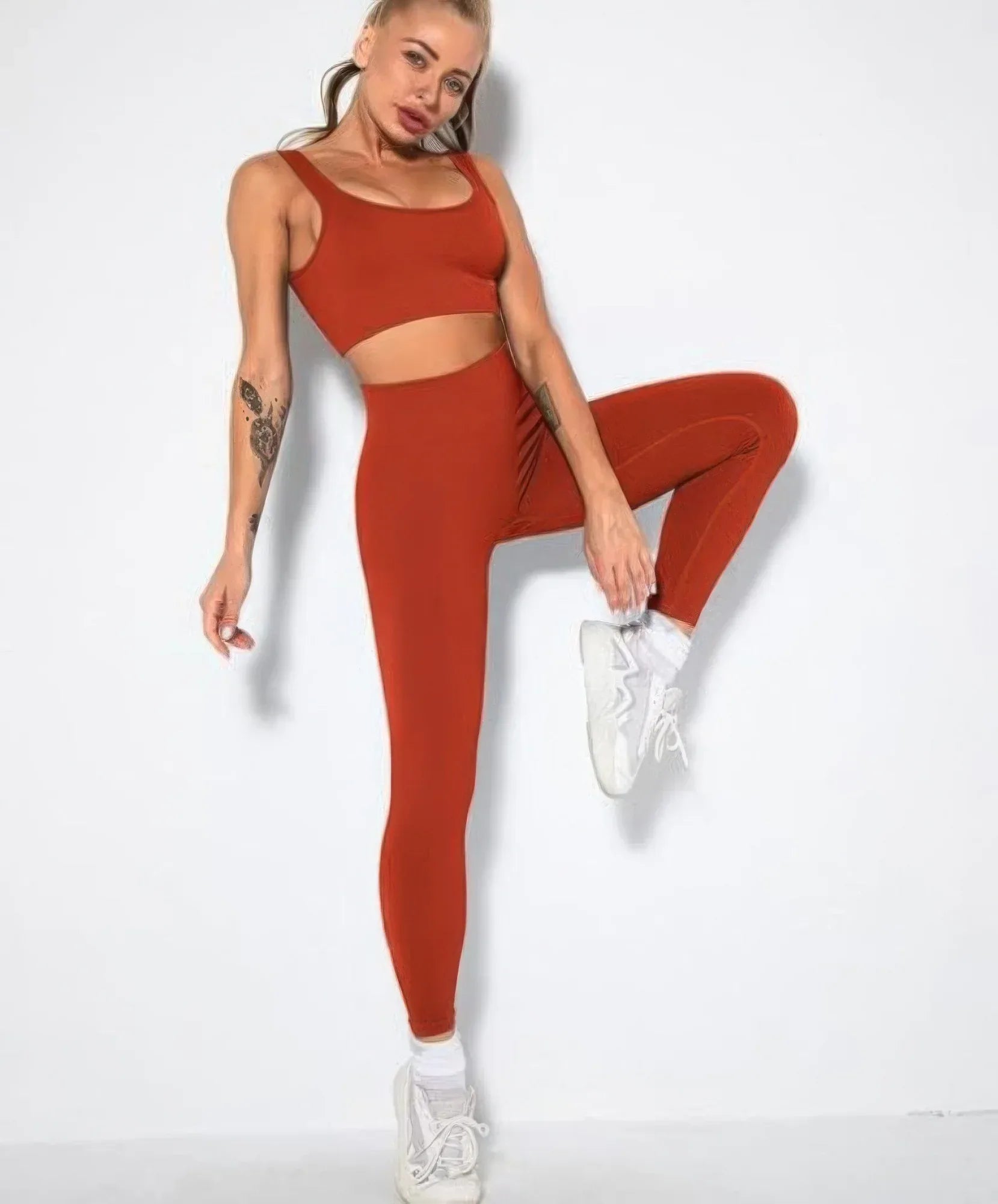 Ribbed Two Piece Activewear Set | Mixtshop LLC