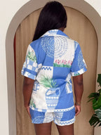 Santorini Sketch Short Sleeve Set | Mixtshop LLC