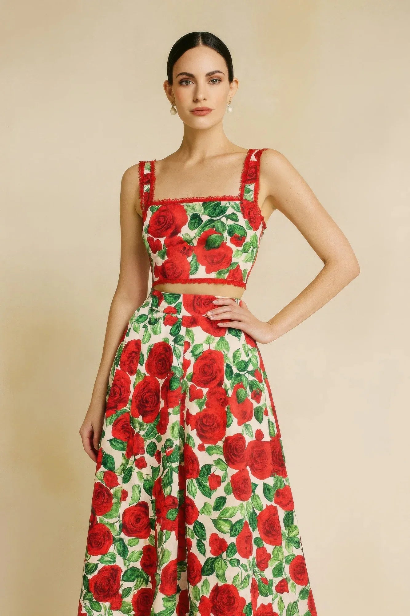 Rose Romance Two-piece Set | Mixtshop LLC