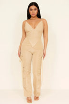 V Cut Cargo Pants | Mixtshop LLC