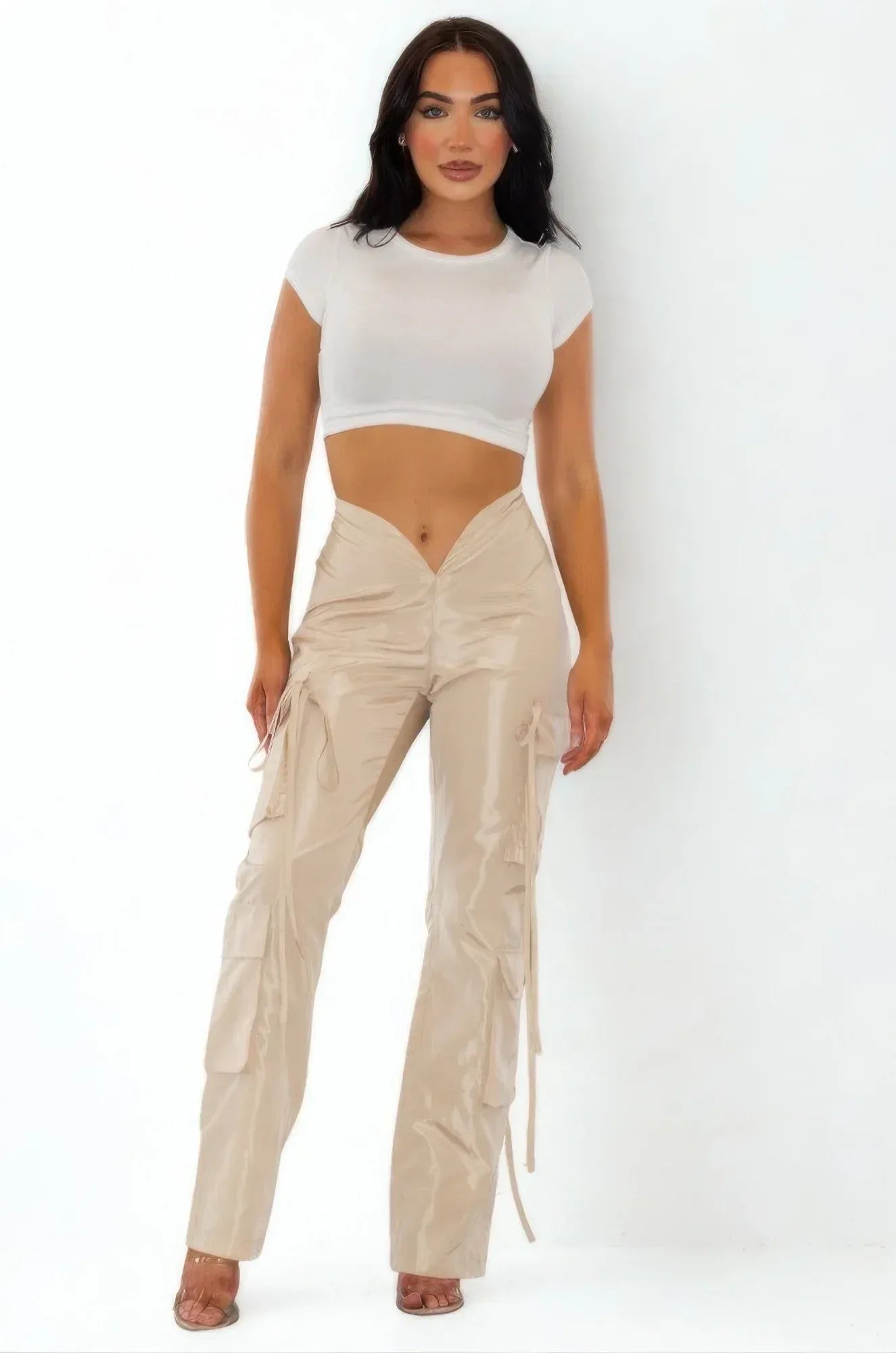 V Cut Cargo Pants | Mixtshop LLC