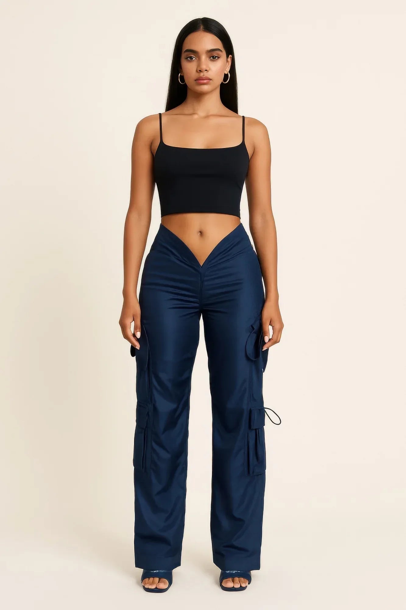 V Cut Cargo Pants | Mixtshop LLC