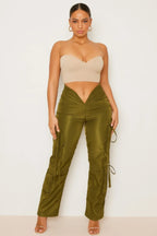 V Cut Cargo Pants | Mixtshop LLC