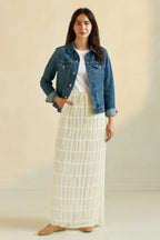 Sky Breeze Sheer Maxi Skirt | Mixtshop LLC