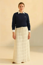 Sky Breeze Sheer Maxi Skirt | Mixtshop LLC