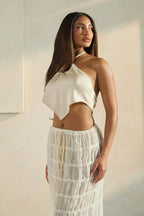 Sky Breeze Sheer Maxi Skirt | Mixtshop LLC