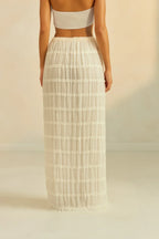 Sky Breeze Sheer Maxi Skirt | Mixtshop LLC