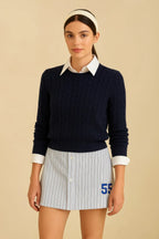 Striped 55 Skort | Mixtshop LLC