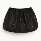 Bubble Lace Up Mini Skirt | Mixtshop LLC