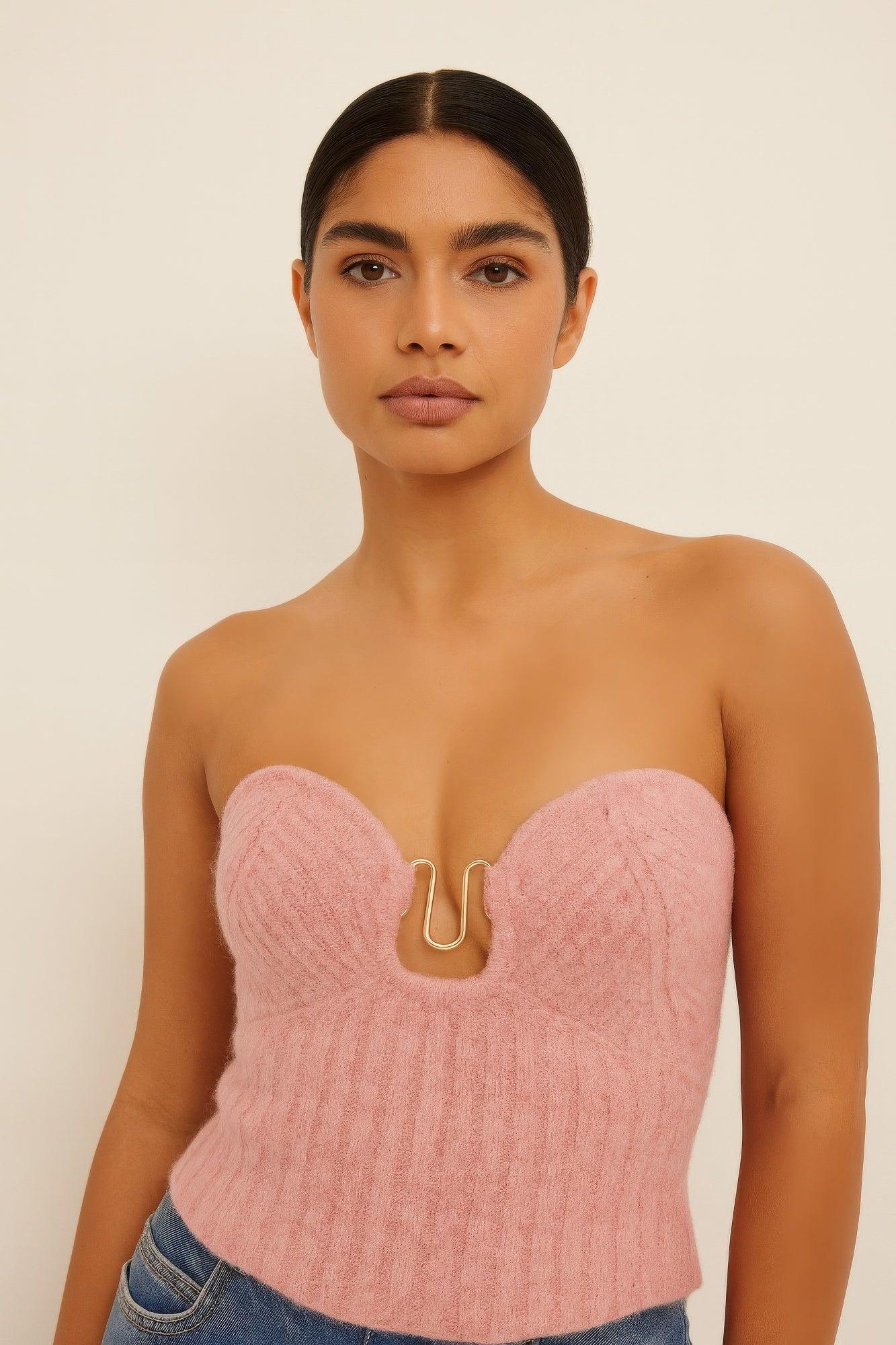 Knit Tube Top | Mixtshop LLC Main image