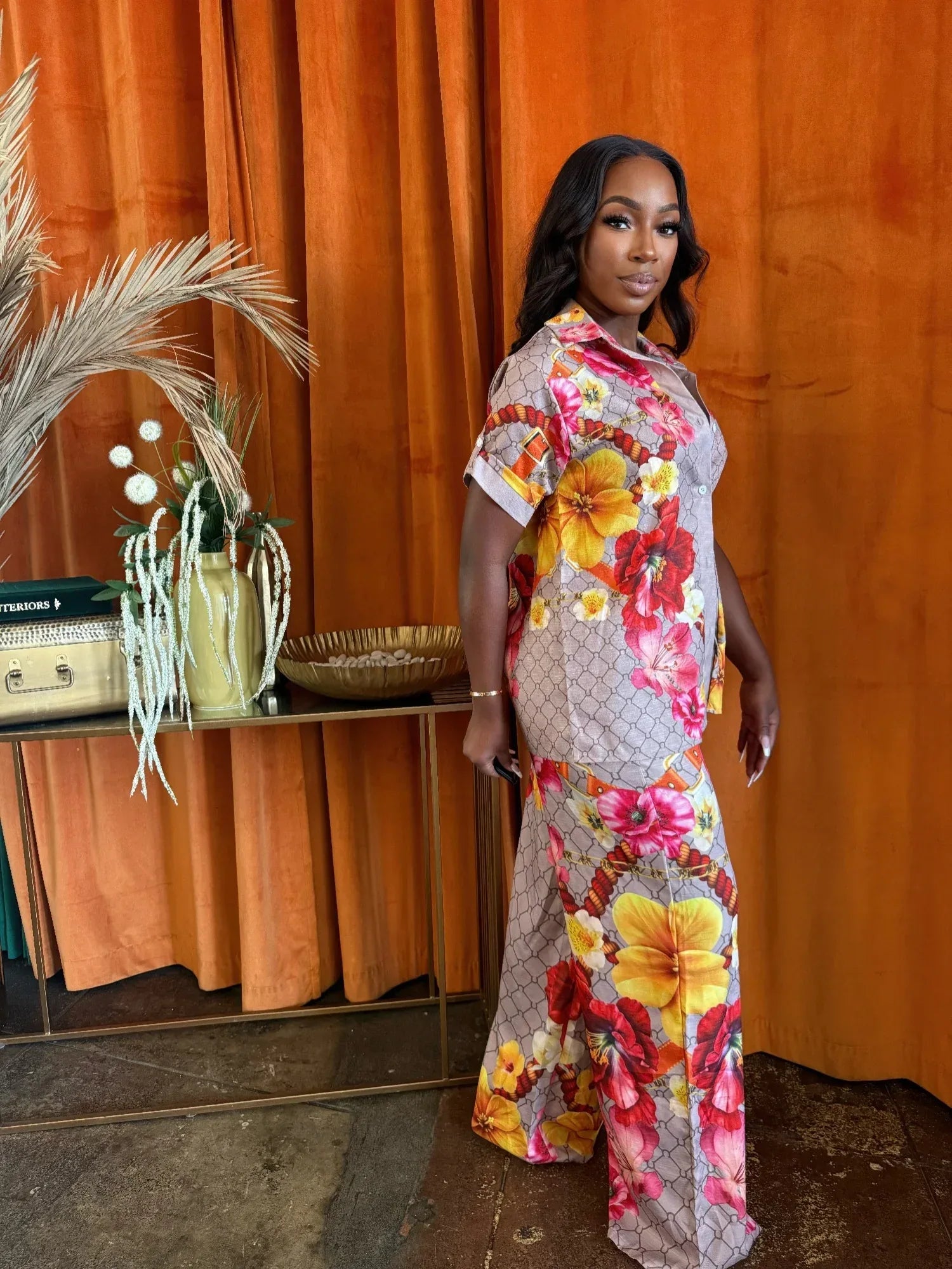 Tropical Muse Pants Set | Mixtshop LLC