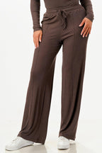 Long Sleeve Ribbed Bodysuit And Pants Set | Mixtshop LLC