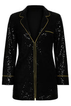 Sequin Collared Two Piece Set | Mixtshop LLC