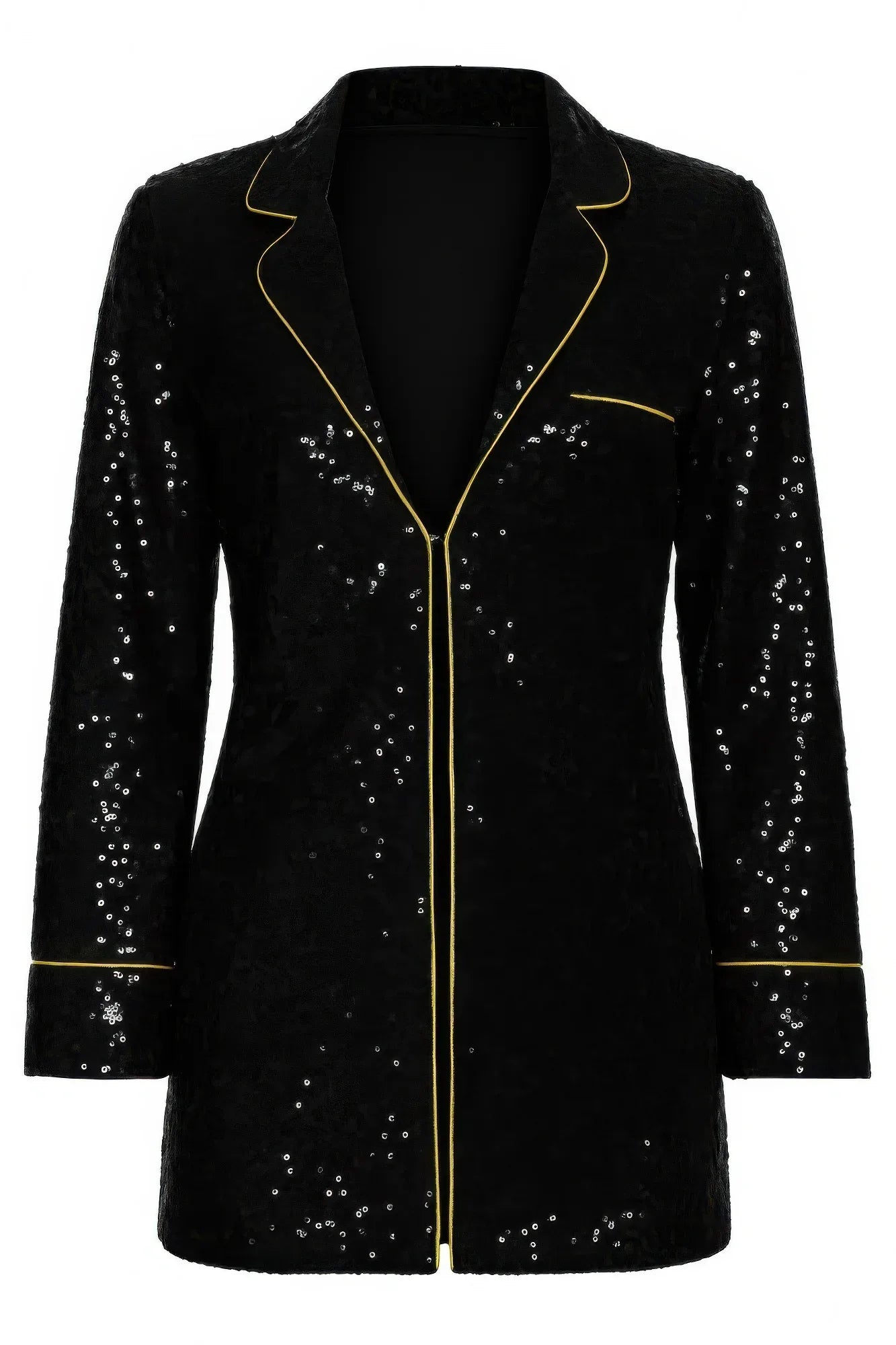 Sequin Collared Two Piece Set | Mixtshop LLC