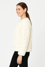 Midnight Luxe Faux Fur Jacket | Mixtshop LLC