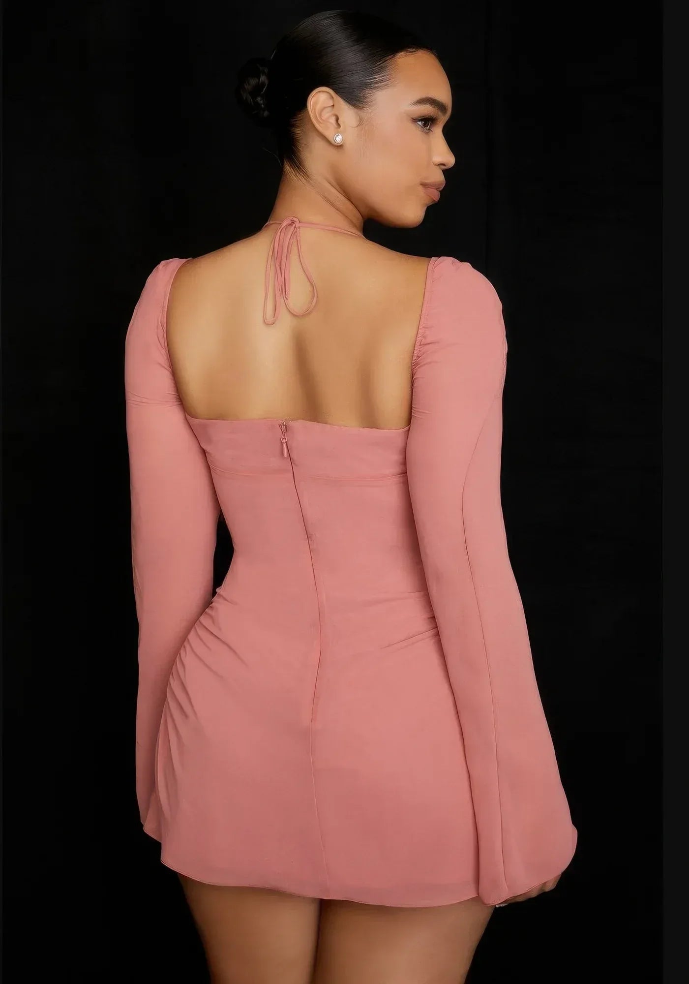 Peek Hole Mini Dress | Mixtshop LLC