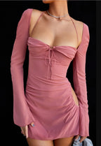 Peek Hole Mini Dress | Mixtshop LLC