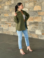 Oversized Corduroy Shacket Button Down Utility | Mixtshop LLC