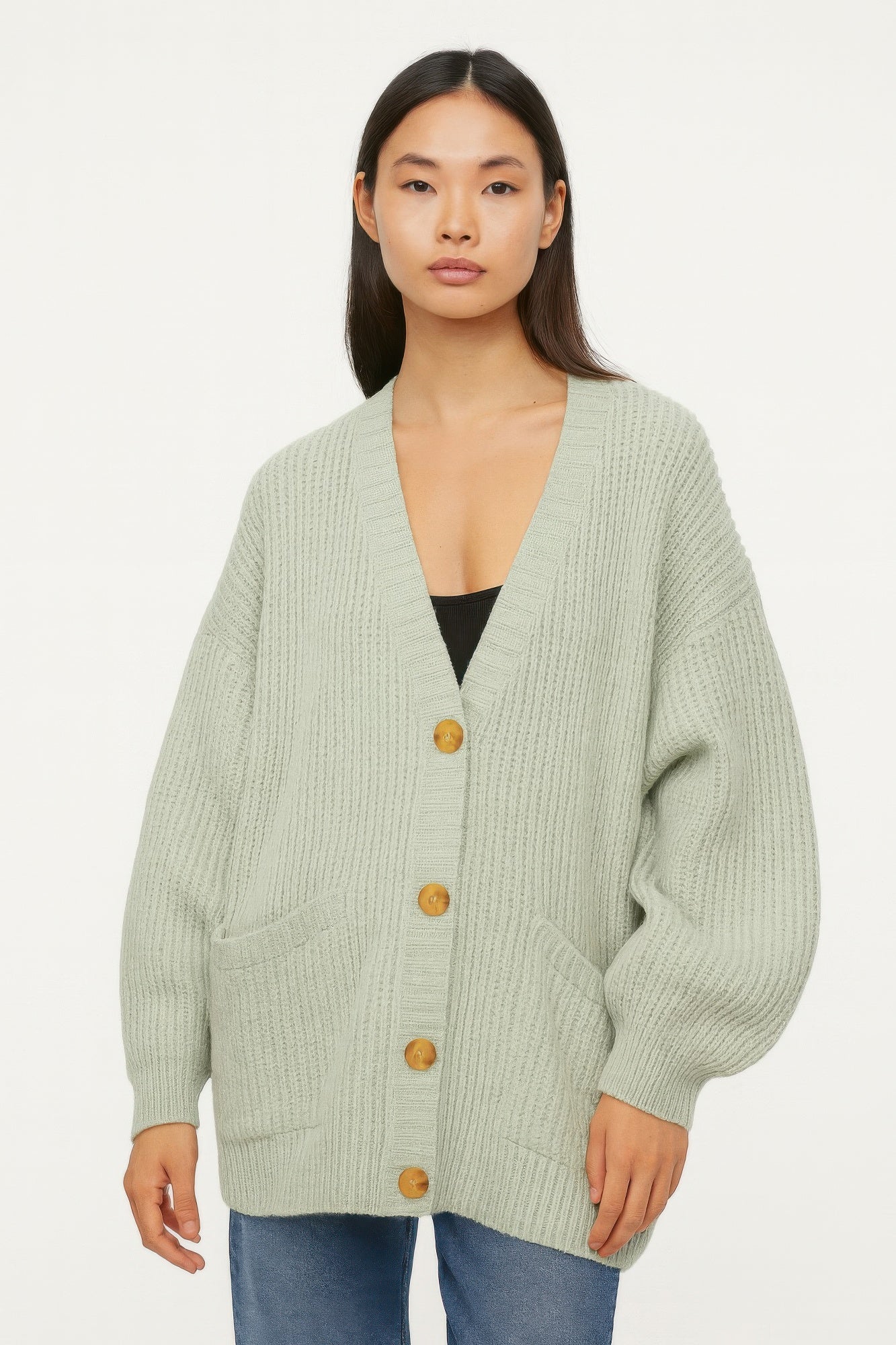 Button Down Knit Cardigan Secondary image
