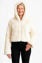 Faux Fur Hooded Jacket | Mixtshop LLC