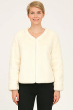 Faux Fur Trim Cape | Mixtshop LLC