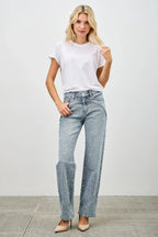 Mid Rise Straight With Piping | Mixtshop LLC
